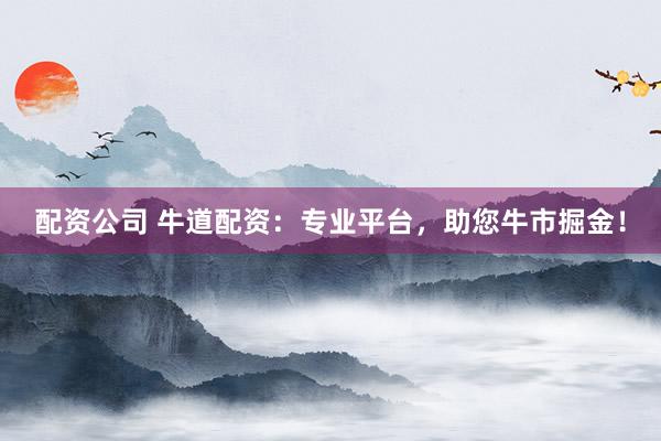 配资公司 牛道配资：专业平台，助您牛市掘金！